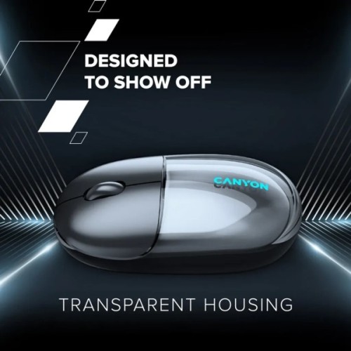 Мишка Canyon OnClick 24 Wireless Black (CNS-CMSW24B)
