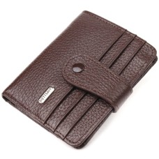 Гаманець Canpellini З натуральної шкіри Коричневий (21686)