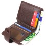 Гаманець Canpellini З натуральної шкіри Коричневий (21686)