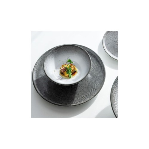 Салатник G.Benedikt серія "Optimo" декор "Shell Grey" круглий d 20 см (OPT1420-T0015)