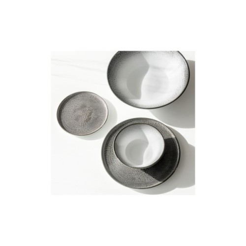 Салатник G.Benedikt серія "Optimo" декор "Shell Grey" круглий d 20 см (OPT1420-T0015)