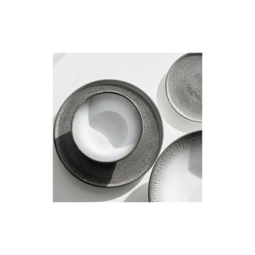 Салатник G.Benedikt серія "Optimo" декор "Shell Grey" круглий d 20 см (OPT1420-T0015)