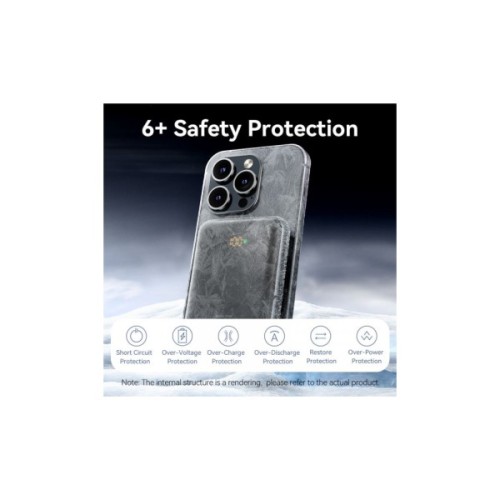 Батарея універсальна Vention Magnetic Wireless 10000mAh 20W PD USB-C In/Out, QI-15W Black (FHNB0)