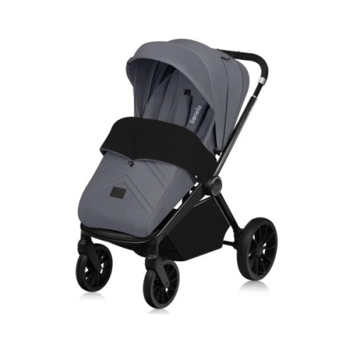 Коляска Lionelo Mika plus 3 in 1 grey stone (LO-MIKA PLUS 3IN1 GREY STONE)
