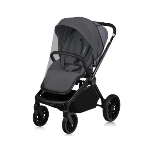 Коляска Lionelo Mika plus 3 in 1 grey stone (LO-MIKA PLUS 3IN1 GREY STONE)