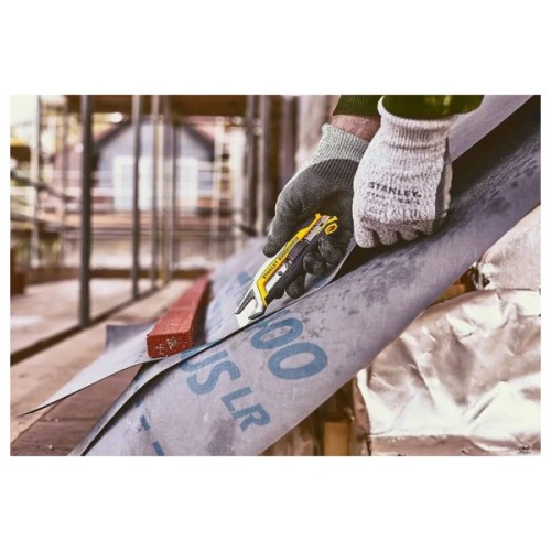 Ніж монтажний Stanley FatMax Integrated Snap Knife, сегментне лезо 18мм, L=165мм. (FMHT10594-0)