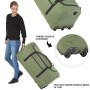 Дорожня сумка TravelZ на колесах Wheelbag 100 Green (603095) (930793)