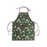 Фартух Прованс Санта на зеленому (035791)