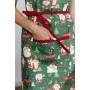 Фартух Прованс Санта на зеленому (035791)
