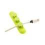 Тримач для кабелю Extradigital CC-952 Cable Clips, Green (KBC1704)