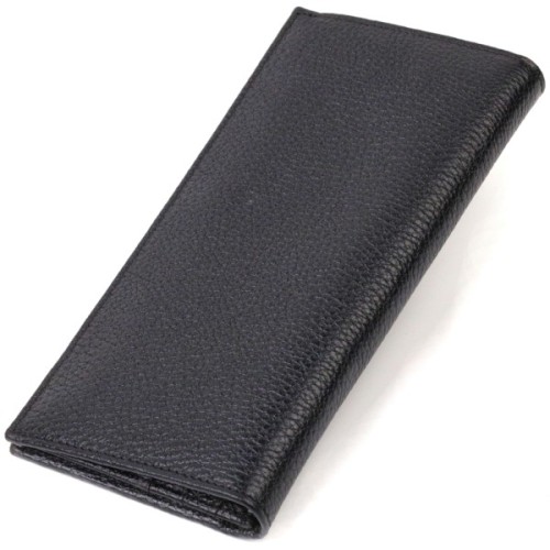 Гаманець Canpellini З натуральної шкіри Чорний (21898)