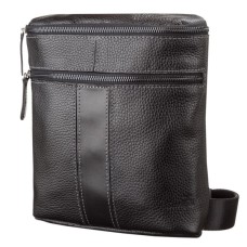 Сумка Shvigel Шкіряна Чорна (11102)