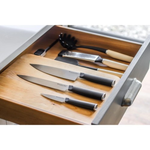 Набір ножів KitchenAid Classic з захисними чохлами, 3 предмети (KEG3PTHEOHOBA)