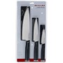 Набір ножів KitchenAid Classic з захисними чохлами, 3 предмети (KEG3PTHEOHOBA)