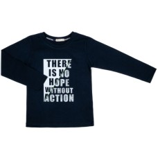 Кофта дитяча Breeze з довгим рукавом (17975-140B-blue)