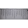 Гірлянда Delux ICICLE 100LED 2x0.7 м Жовтий flash Білий/Чорний IP44 (90015182)
