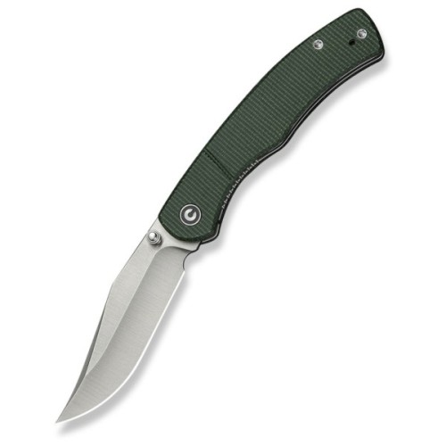 Ніж Civivi Clingman, Green Micarta, Satin (C23065-4)