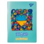 Зошит Yes А5 Stand with Ukraine пластикова обкладинка 70 аркушів, клітинка (681859)