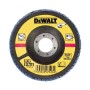 Круг зачистний DeWALT пелюстковий, метал, 125x22.23 мм, G 60 мкм (DT3309)