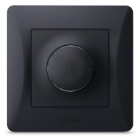 Світлорегулятор Videx BINERA 600Вт чорний граф (VF-BNDM600-BG)