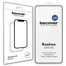 Скло захисне BeCover 10D Realme C85 5G Black (715140)