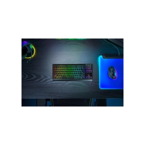 Клавіатура Razer BlackWidow V4 TKL Hyperspeed RGB Wireless/Bluetooth/USB UA Black (RZ03-05480100-R3M1)