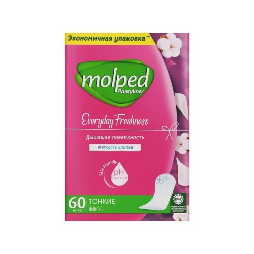 Щоденні прокладки Molped Everyday Freshness 60 шт (8690536825929)