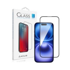Скло захисне ACCLAB Full Glue ESD Apple iPhone 16 Black (1283126594090)
