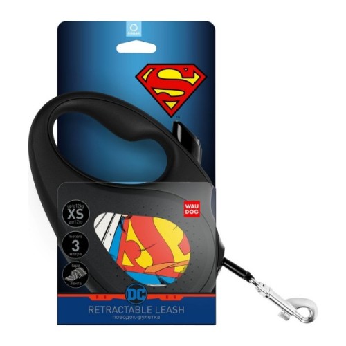 Повідець для собак WAUDOG R-leash "Супермен Герой" L до 50 кг 5 м (8126-1008-01)