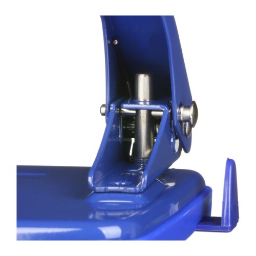 Діркопробивач Buromax металевий, до 25 аркушів, 122 х 108 х 54 мм, синій (BM.4030-02)
