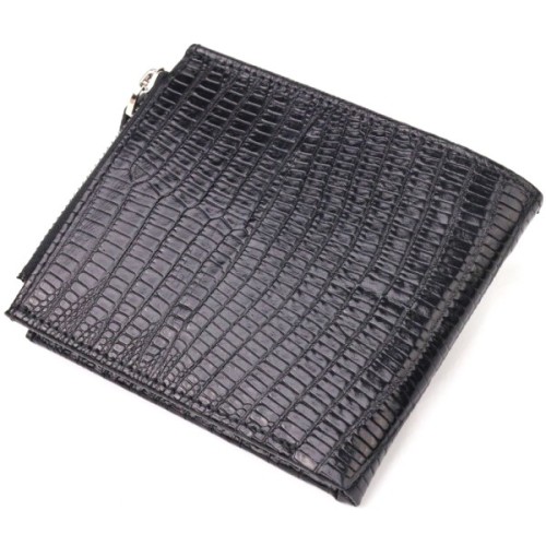 Гаманець Canpellini З натуральної шкіри Чорний (21506)