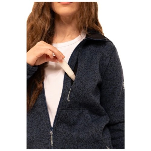 Кофта Turbat Dreamer Hood Wmn indian teal - XS - темно-синій меланж (012.004.5465)