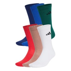 Шкарпетки Adidas Cushioned Crew Sock JP1717 6P мультиколор M (40-42) (4067901905991)