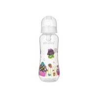 Пляшечка для годування Akuku біла 250 мл (A0005)