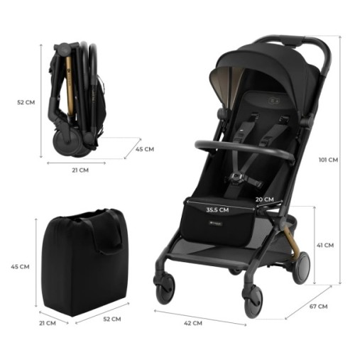 Коляска Kinderkraft Pilot 2 Midnight Black (KSPILO02BLK0000) (5902533927043)