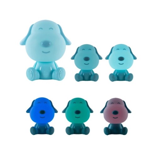 Нічник Kite Світильник LED з акумулятором Doggy, блакитний (K24-491-3-3)