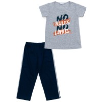 Піжама дитяча Matilda NO RULES (M12334-4-140B-blue)