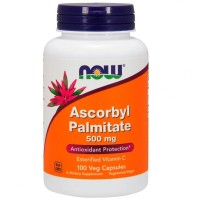 Вітамін Now Foods Аскорбіл Пальмітат, Ascorbyl Palmitate, 500 мг, 100 вегетарі (NOW-00608)