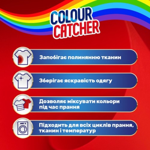 Серветки для прання K2r Colour Catcher Кольоропоглинаючі 22 шт. (9000101822427)