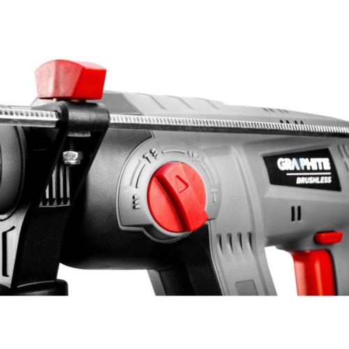 Перфоратор Graphite Energy+ SDS-plus, 18V, 2.2Дж, 2.26кг (без АКБ та ЗП) (58G027)