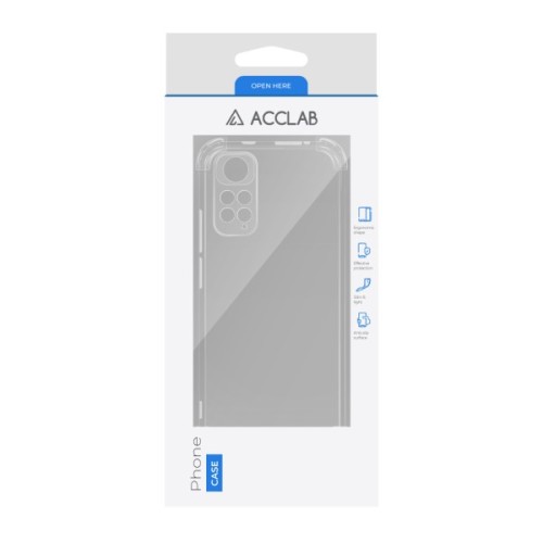 Чохол до мобільного телефона ACCLAB ShockProof Xiaomi Redmi Note 11 Transparent (1283126554155)