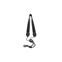 Ремінь для духових інструментів D'Addario Saxophone Fabric Neck Strap Tenor/Baritone - Snap Hook (Black) (SLA13)