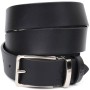Ремінь Grande Pelle Брючний з натуральної шкіри Чорний (11677)