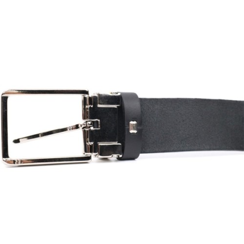 Ремінь Grande Pelle Брючний з натуральної шкіри Чорний (11677)