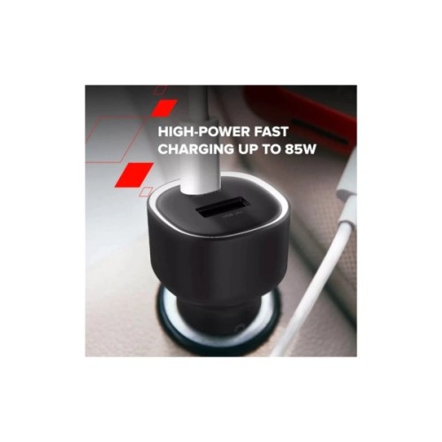 Зарядний пристрій Canyon 1xUSB + 1xUSB-C PD85W black (CNE-CCABR8AC)