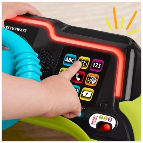 Розвиваюча іграшка Fisher-Price Інтерактивне кермо Маленький водій з технологією Smart Stage (HTW88)