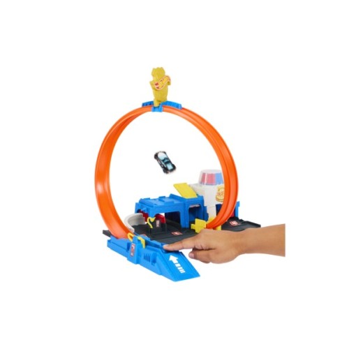 Автотрек Hot Wheels City Суперполіцейський відділок (JBM71)