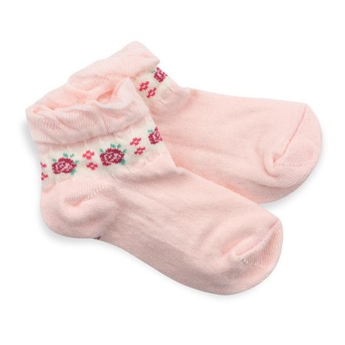 Шкарпетки дитячі UCS Socks з квіточками (M0C0101-1186-1-3G-pink)