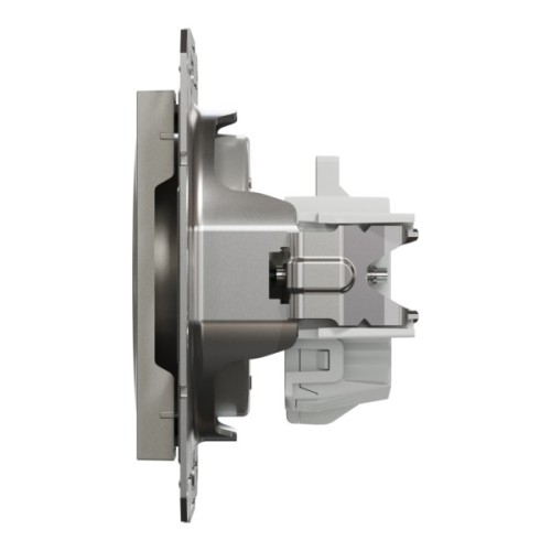 Розетка Schneider Electric ASFORA без заземлення бронза (EPH3000169)