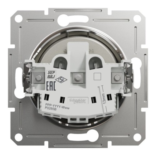 Розетка Schneider Electric ASFORA без заземлення бронза (EPH3000169)